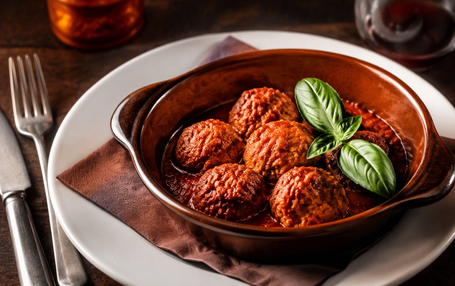 Le polpettine al sugo della casa
